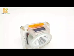 Professionelle wiederaufladbare Bergarbeiterlampe 15000 LUX IP67 Langlebige Hard Hat Led-Leuchten