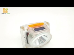 Professionelle wiederaufladbare Bergarbeiterlampe 18000 LUX IP67 Langlebige Hard Hat Led-Leuchten