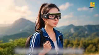 Wiederaufladbare Freisprech-Stirnlampe für Arbeit und Outdoor