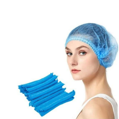 kaufen Chirurgie-Clip-Bouffant Wegwerfkappe nicht gesponnenes elastisches S-2XL für medizinisches Online-Herstellung