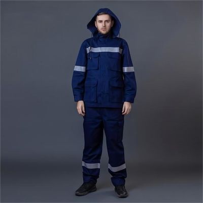 kaufen wasserdichter Sicherungsarbeiten-Uniform-Sicherheits-Overall der Verschleißfestigkeits-115gsm für Arbeitskräfte Online-Herstellung