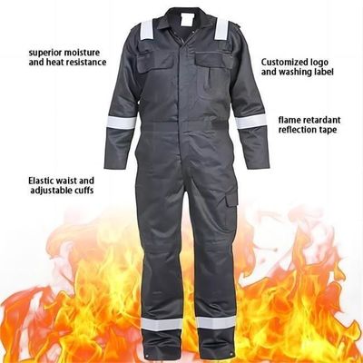 kaufen 330 g/m² flammhemmender, atmungsaktiver Sicherheitsoverall für industrielle Arbeitskleidung Online-Herstellung