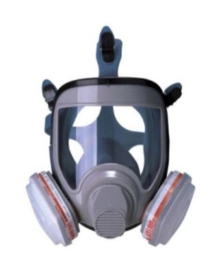kaufen Staubschutzmaske-Masken-Staub-Gas-Verteidigung TPEs Grey Full Face Respirator Protection Online-Herstellung
