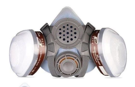 kaufen Weißer Brown-Halbmaske-Respirator-Antigas-Respirator-Spray-chemisches organisches Online-Herstellung