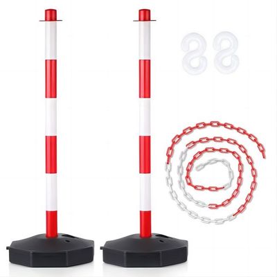 kaufen Verkehr Delineator-Kegel 2 Satz-86cm mit Verkehrssicherheits-Zusätze PET Plastik Fillable niedrigem Online-Herstellung