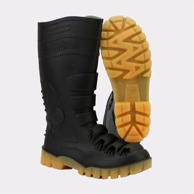 kaufen UK2 - industrielle Sicherheit von Gumboots 13 PVC mit Stahl-Toe Cap Metatarsal Protection Online-Herstellung