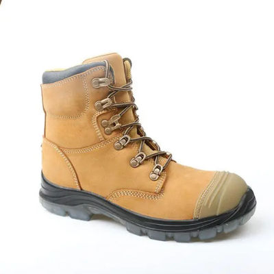 kaufen Korn-industrielle Arbeitsschuhe Nubuck-Arbeitsschuhe-Antizertrümmern des Grad-S3 SRC volle Online-Herstellung