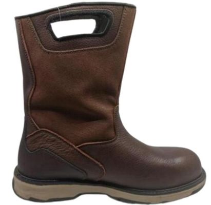 kaufen Voller hoher geschnittener Wanderstiefel der Korn Goodyear-Sicherheits-Stiefel-S3 SRC Online-Herstellung