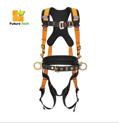 kaufen Dorsales D Ring Full Body Harness Safety mit 6 Punkt-Anpassungs-dorsalem D-Clip Online-Herstellung