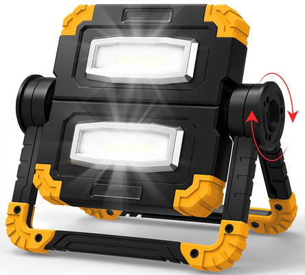 kaufen Wiederaufladbares tragbares LED-Arbeitslicht mit 2000 Lumens 360° Drehung und 5000mAh Batterie Online-Herstellung