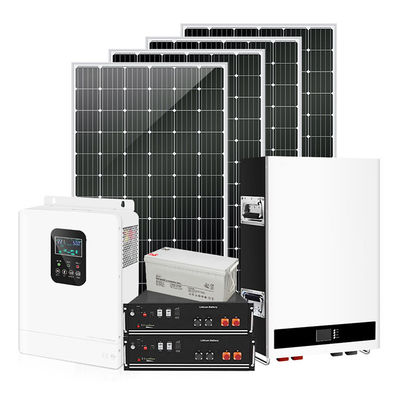 Besorgen Kompleter Off-Grid-Solar-Kit mit Lithiumbatterien 1000W-7200W für die eigenständige Stromversorgung Online-Herstellung