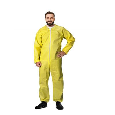 Ein guter Preis. Art 3 gelbe schützende chemische schützende EVP-Wegwerfklage des Overall-6XL Wegwerf Online