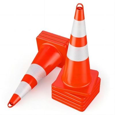 Ein guter Preis. Verkehrssicherheits-Kegel-orange Kegel-Bau PVC-1.8KG für warnenden Notfall Online