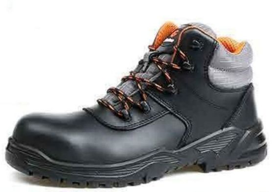 Ein guter Preis. Schuhen für die industrielle Sicherheit im mittleren Schnitt mit gleit- und durchbohrungsbeständigen Stahlzehen für Bau- und Arbeitsplätze Online