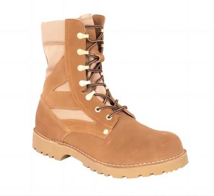 Ein guter Preis. Veloursleder-Segeltuch-Militärwüsten-taktische Stiefel geschwitzte Absorptions-Armee-Kampf-Stiefel Online