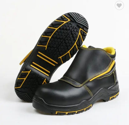 Ein guter Preis. Hohe Temperaturbeständigkeit S3 SRC Anti-Smash-Schweißsicherheitsschuhe Lederstiefel für den industriellen Einsatz Online
