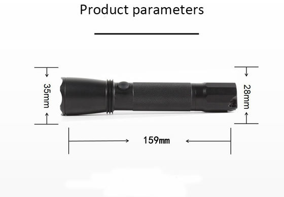 Ein guter Preis. FT3W starke Licht-Explosionssicherheit Fackel mit schwarzen 157 * 35mm Industrial Online