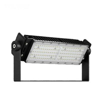 Ein guter Preis. IP66-Klassifiziert und optional 3000-6500K CCT FT100W LED-Flutlicht für Flughäfen und große Gebäude in Schwarz und Silber Online