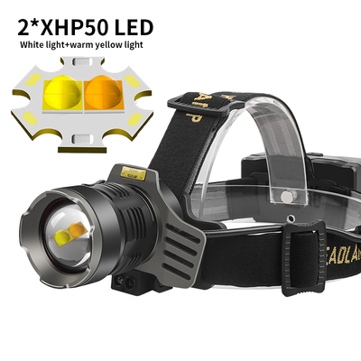 Ein guter Preis. OEM High Lumen wiederaufladbare LED-Scheinwerfer, Zoombare wasserdichte USB-C-Scheinwerfer für den Außenbereich und die Arbeit    FT-H651A-Serie Online